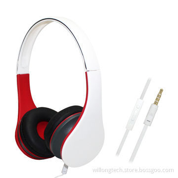 Concise stereo headset for mobile phone and computers